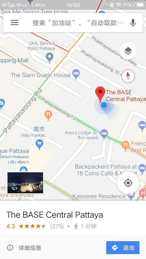The Base Pattaya 芭提雅基地公寓 Exteriör bild
